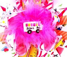 School Rocks Over the Top Boutique Style Hairbow