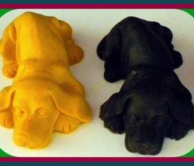 Soap - Puppy Dog Soap - Made With Goat Milk - Choose Your Scent and Color