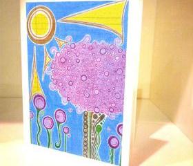 6 Blank Greeting Cards