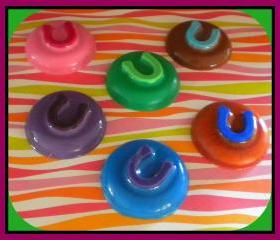 Soap - Horseshoe Goat Milk Soap - Party Favors - Choose Scent and Colors