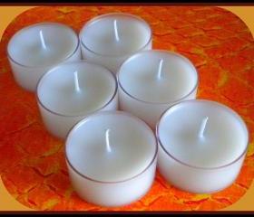 Tealight Candles - Set of 6 - French Vanilla