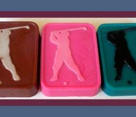 Soap - Golfer - Made with Goat's Milk - You Choose Scent and Colors