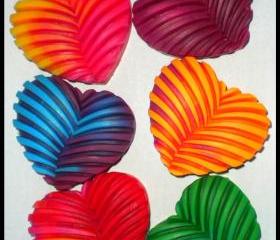 Soap - Tie Dye Heart Soap - Choose Your Colors and Scent