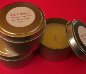 Candle - Black Raspberry Vanilla Soy Massage Candle - 4 oz