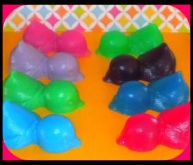 NEW - Set of 5 Sleeping Duck Soaps - Easter Baskets, Baby Showers - Choose colors and scents