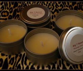 Candle - Soy Massage Candle - Warm Vanilla Sugar scented - 4 oz