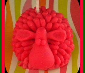 Soy Candle - Sheep - 3D - All Soy Wax - Watermelon Scented - or choose your own color/scent
