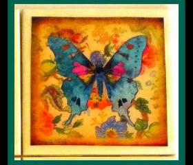Coaster - Ceramic Tile - Butterfly