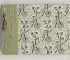 Wedding Guest Book - Liberty Tana Lawn - Umbels and Florals - 8" x 6" - Ready to Ship