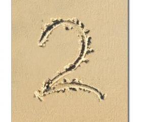 Beach Theme Wedding Reception Table Numbers