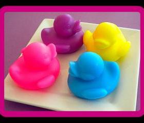Rubber Ducky Soap - NEW - Party Favors, Easter - You Choose Color and Scent