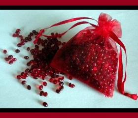 Cherry Almond Aroma Bead Sachet - Highly Scented Air Freshener