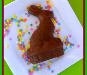 Soap - Chocolate Easter Bunny - NEW- Goat Milk Soap - Set of 2