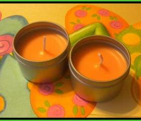 Soy Candle - Mango Papaya scented - 2 oz