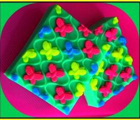 Soap - Butterfly - made with goat's milk - you choose scent