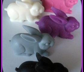 Bunny Soaps - Set of 3 - You Choose Scent and Colors
