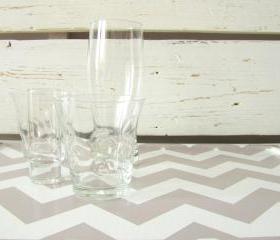 Lap Desk with Pillow- Chevron zig zag print on Desk- Custom Order