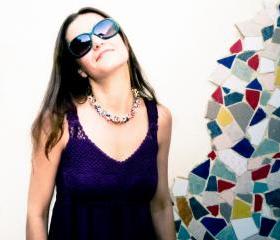Crazy Mix. Festive modern Choker Style Necklace fashion jewelry tbteam Spring colorful mothers day