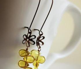 honey drops - earrings