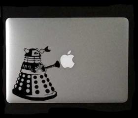 Dalek Laptop, Macbook or Ipad Decal