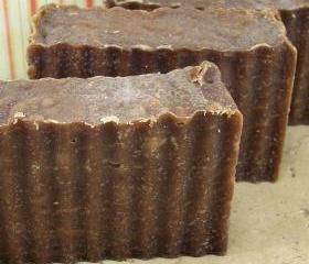 Vanilla Hazelnut scented Goat's Milk with Shea butter Soap