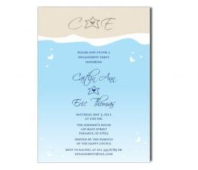 DIGITAL FILE ONLY – Ocean Beach Digital Invitation 