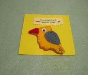 Felt Brooch – Bird (FBB4)
