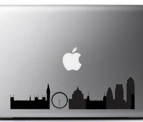 London Skyline laptop vinyl decal UK seller