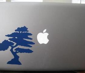 Vinyl Decal. Laptop or wall. Japaneses Bonsai Tree