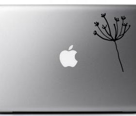 Dandelion Vinyl Decal - organic
