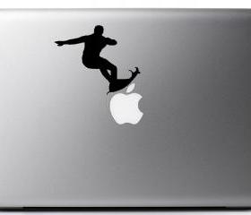 Vinyl Laptop Decal - Kelly Slater surfing