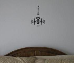 Beautiful Chandelier Vinyl Wall Decal