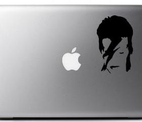 Bowie Aladdin Sane Vinyl Decal - Laptop, iphone, book