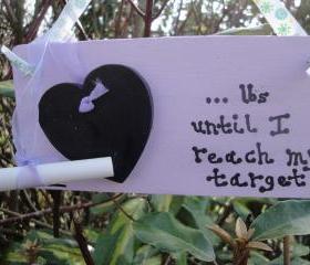 Weight Loss Countdown Chalkboard