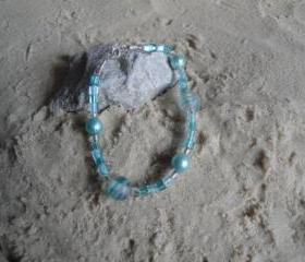 Blue Stripe Bracelet