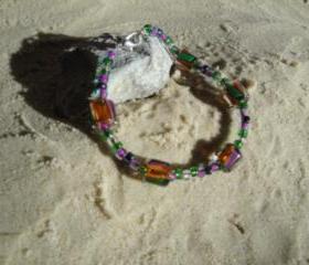 Multi Glass Bracelet