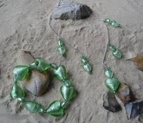 Green Heart Large Set
