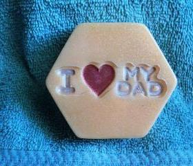 Father's Day Soap - I Love My Dad - Hugo Boss Scent