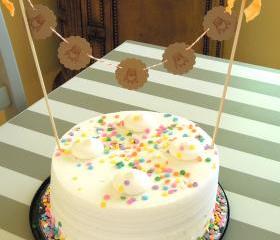 Woodland Owl Cake Topper/Cake Bunting