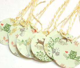Woodland Love Tags - Set of 10