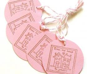 Our House To Yours Tags - Set of 5