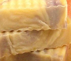 Lavender scented cold process soap, no palm oil