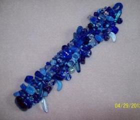 Beaded Knitted Bracelet