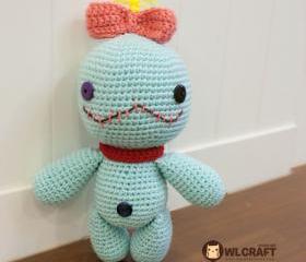 PDF Pattern Scrump Doll Lilo & Stitch