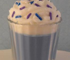 Votive Milkshake Candle Vanilla Buttercream Scented Soy Wax