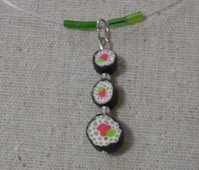 Sushi necklace 