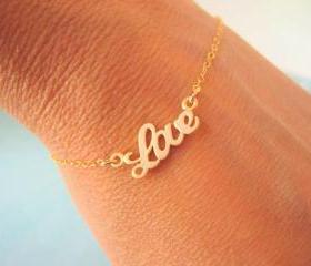 Gold Love Bracelet