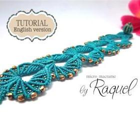 Micro Macrame Shells Tutorial - ENGLISH VERSION 