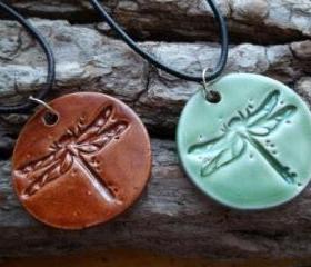 Dragonfly necklace large