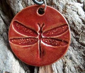 Dragonfly necklace large